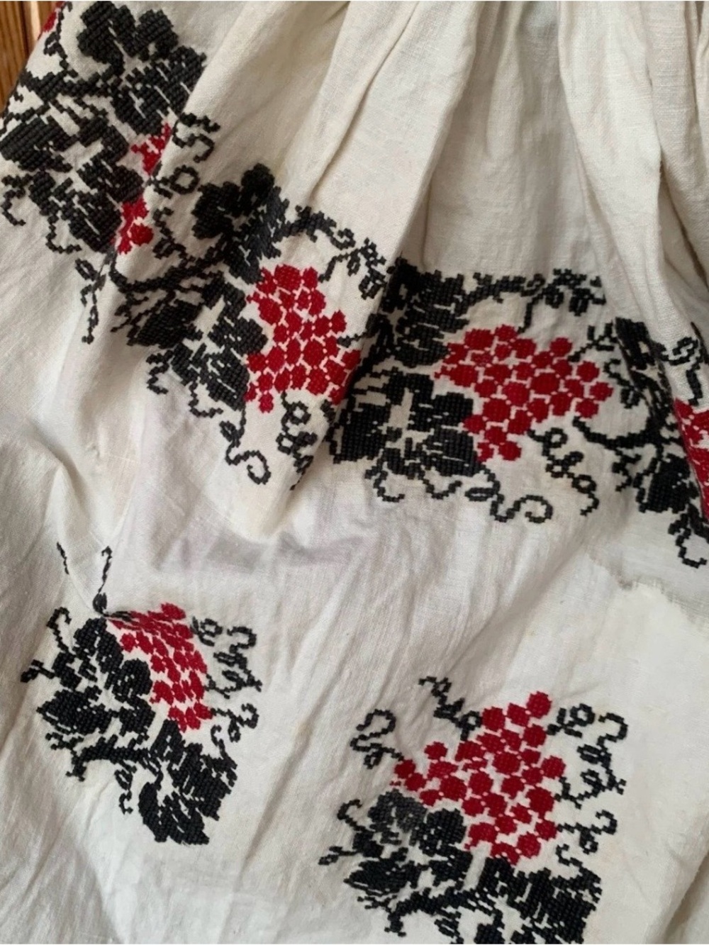 Ukrainian Vyshyvanka Vintage Dress Woman Clothing Ukraine Old Clothes Rare - Picture 4 of 16